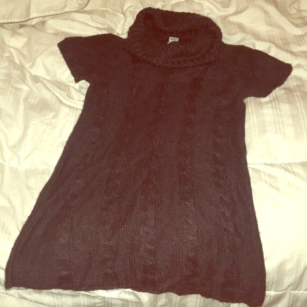 Grey tunic sweater